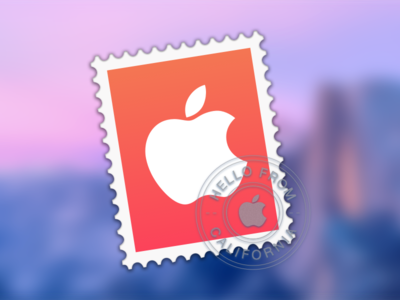 Concepto de Icono para Reemplazar Mail en Yosemite