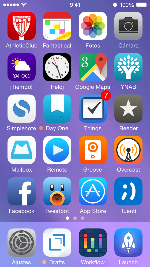 Mi homescreen — Febrero 2015